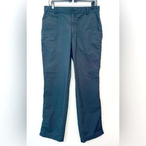 Nike Golf DriFit Geometric pattern Black/Gray Flat Front Chino Men’s 32x32  #3